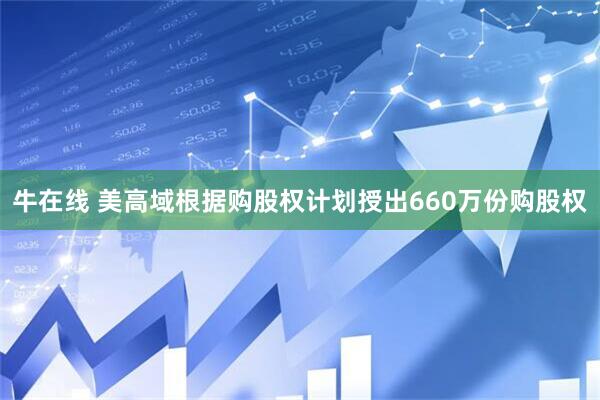 牛在线 美高域根据购股权计划授出660万份购股权